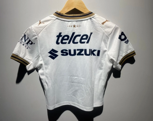 Women 2026-2027 Pumas Away Crop Soccer Shirt Girl Football Jersey