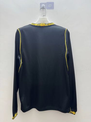 Long Sleeve Fan Version 2026-2027 Chelsea Away Black Soccer Jersey Football Shirt