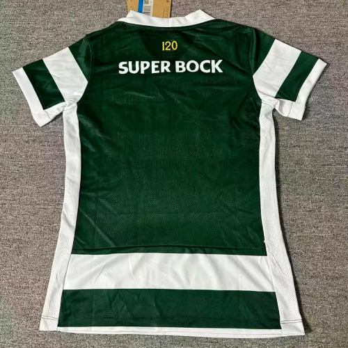 Women 2026-2027 Sporting Lisbon Home Soccer Jersey Girl Football Shirt