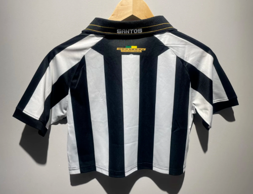 Women 2026-2027 Santos Away Crop Soccer Shirt Girl Football Jersey