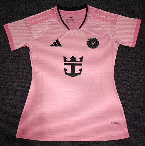 Women 2026-2027 Inter Miami Home Soccer Jersey Girl Football Shirt