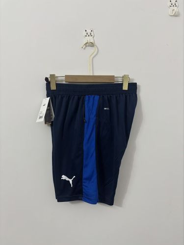 Fan Version 2026-2027 Marseille Black/Blue Soccer Training Shorts Football Shorts