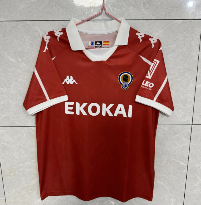 Fan Version 2026-2027 Hércules CF Away Red Soccer Jersey Hercules Football Shirt