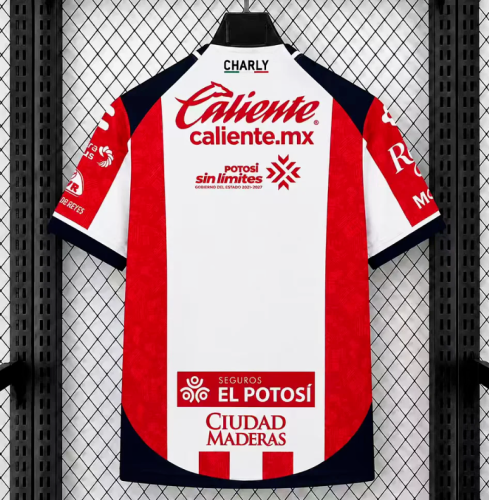 Player Version 2026-2027 Atletico San Luis Home Soccer Jersey Atlético San Luis Football Shirt