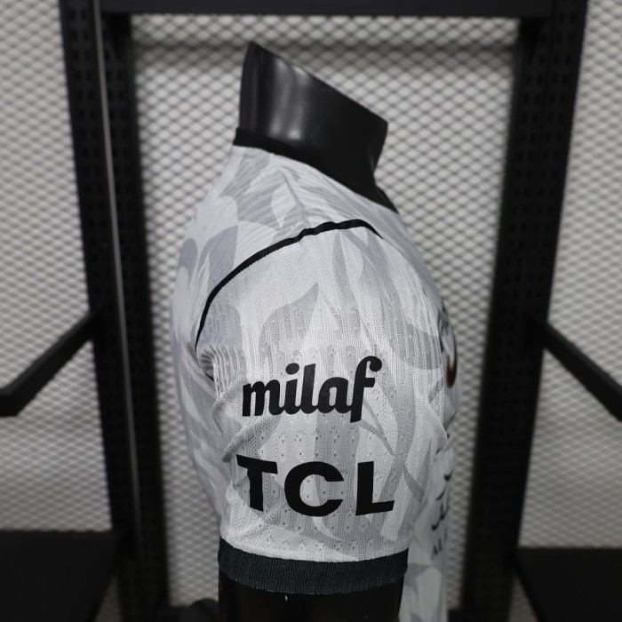 Player Version 2026-2027 Al-Ittihad Club Away White Soccer Jersey Football Shirt