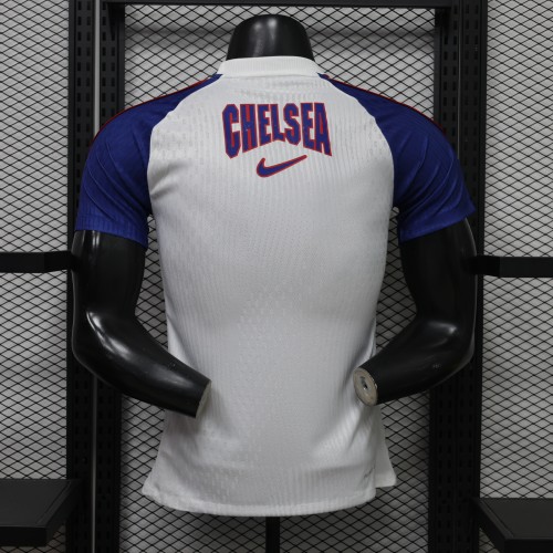 Fan Version 2026-2027 Chelsea White/Blue Soccer Training Jersey Football Shirt