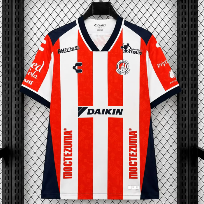 Player Version 2026-2027 Atletico San Luis Home Soccer Jersey Atlético San Luis Football Shirt