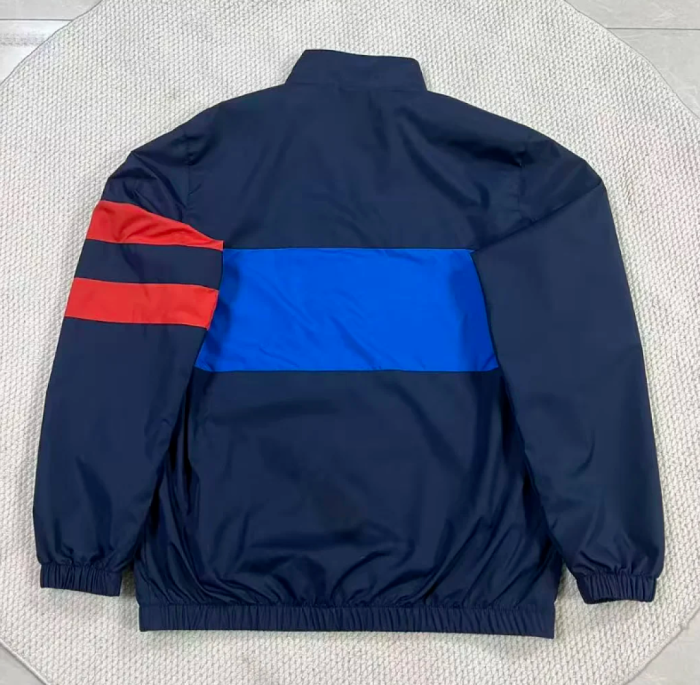 2026-2027 PSG Dark Blue/Blue Soccer Windbreaker Jacket Football Jacket
