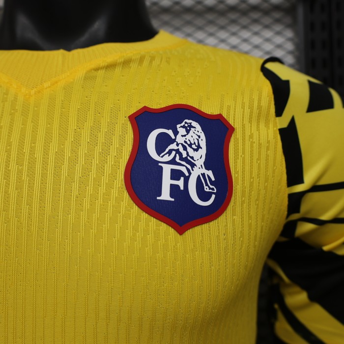 Fan Version 2026-2027 Chelsea Yellow Soccer Training Jersey Football Shirt