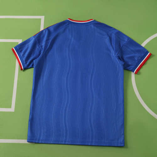 Fans Version 2026-2027 Manchester United Away Blue Soccer Jersey Man United Football Shirt