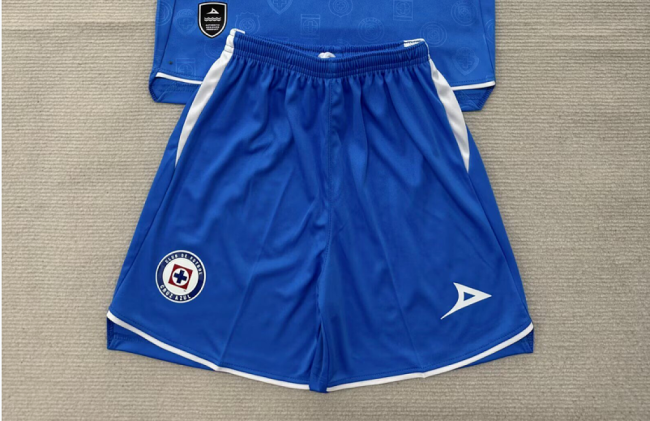 Fan Version 2026-2027 Cruz Azul Home Soccer Shorts Football Shorts
