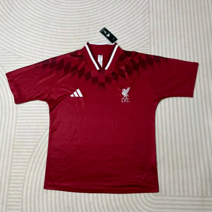 Fan Version 2026-2027 Liverpool Red Retro Model Soccer Jersey Football Shirt