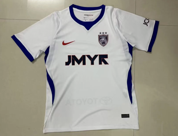 Fans Version 2026-2027 Johor Darul Takzim Away White Soccer Jersey Football Shirt