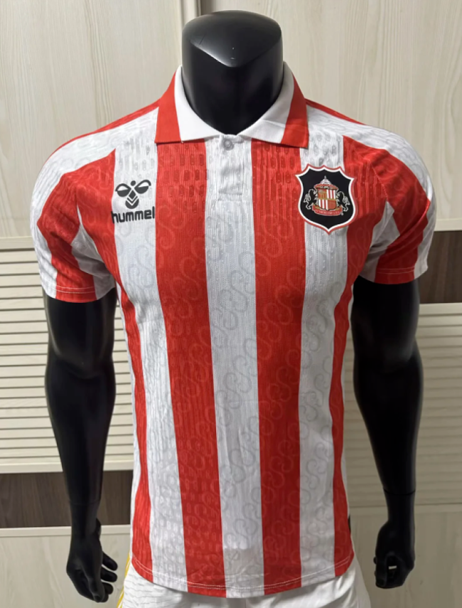Player Version 2026-2027 Sunderland Home Soccer Jersey Football Shirt