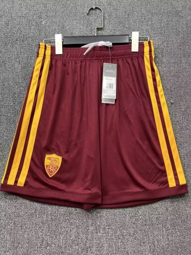 Fan Version 2026-2027 AS Roma Home Soccer Shorts Football Shorts