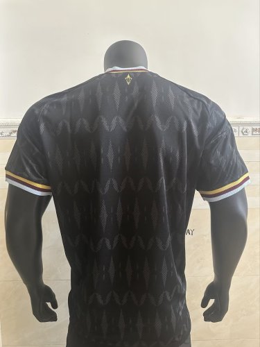 Player Version 2026-2027 Aston Villa Away Black Football Shirt Soccer Jersey