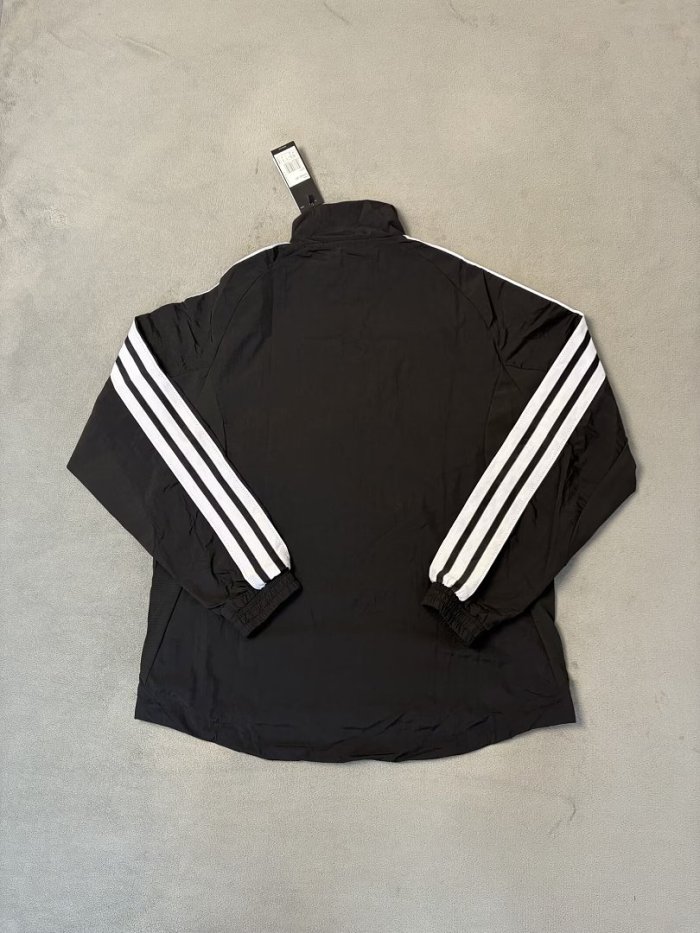 2026-2027 Juventus Black Soccer Windbreaker Jacket Football Jacket