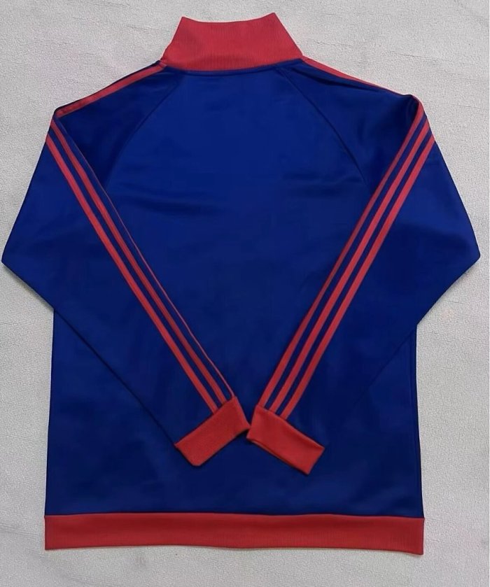 2026-2027 Newcastle United Dark Blue/Red Soccer Windbreaker Jacket Football Jacket