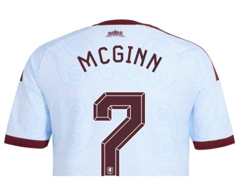 with Europa League Winners Badge Player Version 2026-2027 Aston Villa MCGINN 7 Third Away Football Shirt Soccer Jersey
