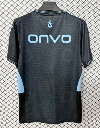 Fan Version 2026-2027 Trabzonspor Kulübü Third Away Black Soccer Jersey Football Shirt