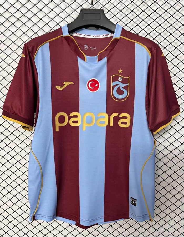 Fan Version 2026-2027 Trabzonspor Kulübü Home Soccer Jersey Football Shirt