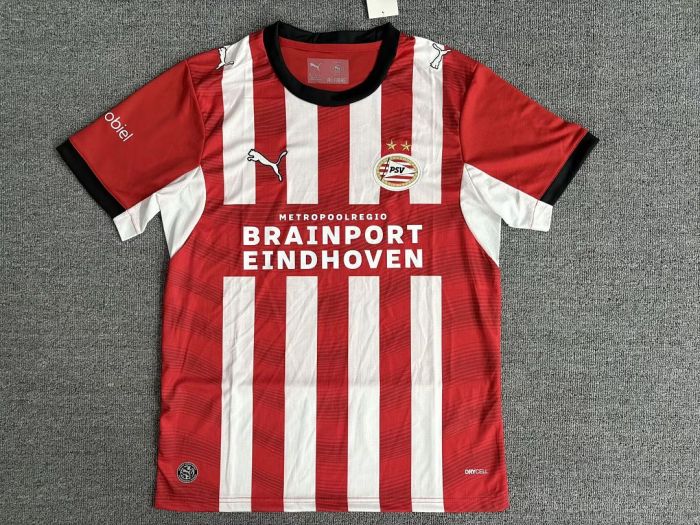 Fan Version 2026-2027 PSV Eindhoven Home Soccer Jersey Football Shirt