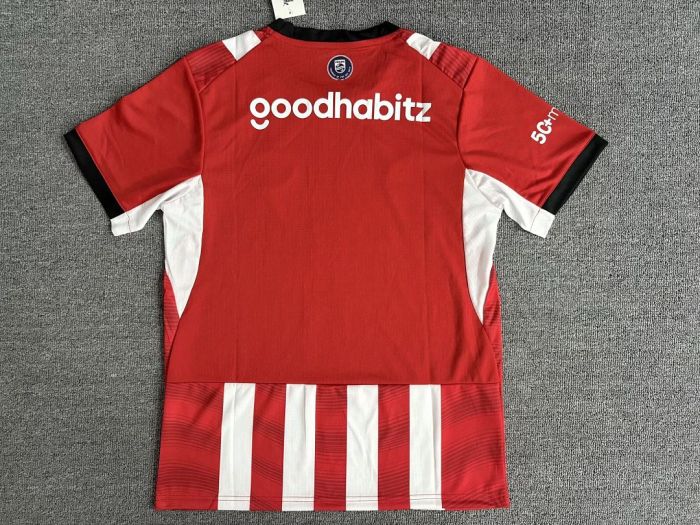 Fan Version 2026-2027 PSV Eindhoven Home Soccer Jersey Football Shirt
