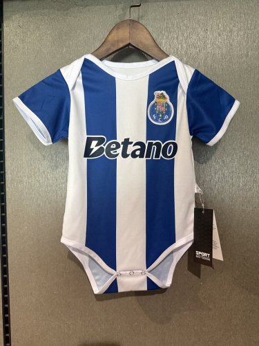 Baby Cloth 2026-2027 Porto Home Soccer Jersey Baby Onesies