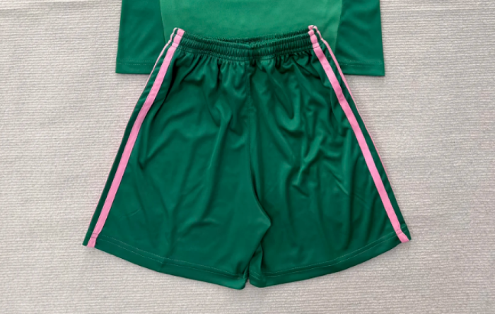 Fan Version 2026-2027 Ajax Green Goalkeeper Soccer Shorts Football Shorts