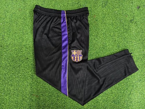 Player Version 2026-2027 Barcelona Black/Purple Soccer Pant Football Long Pants