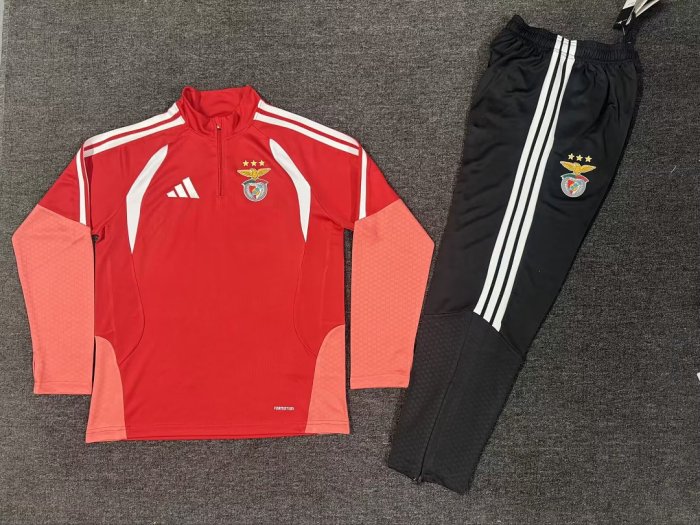 2026-2027 Benfica Red Soccer Training Sweater and Pants Football Kit