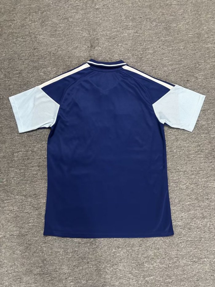 Fans Version 2026-2027 Ajax Dark Blue Soccer Polo Football Shirt