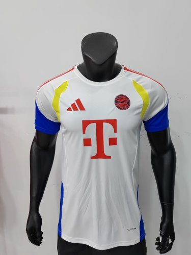 Player Version 2026-2027 Bayern Munich White Soccer Training Jersey Bayern Munchen Football Shirt