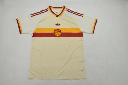 without Sponor Logo Fan Version 2026-2027 As Roma Away Soccer Jersey Football Shirt
