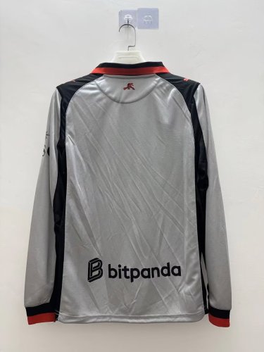 Long Sleeve 2026-2027 AC Milan Grey Goalkeeper Soccer Jersey AC Football Shirt
