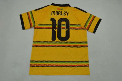 Fan Version 2026 Jamaica MARLEY 10 Home Soccer Jersey Football Shirt
