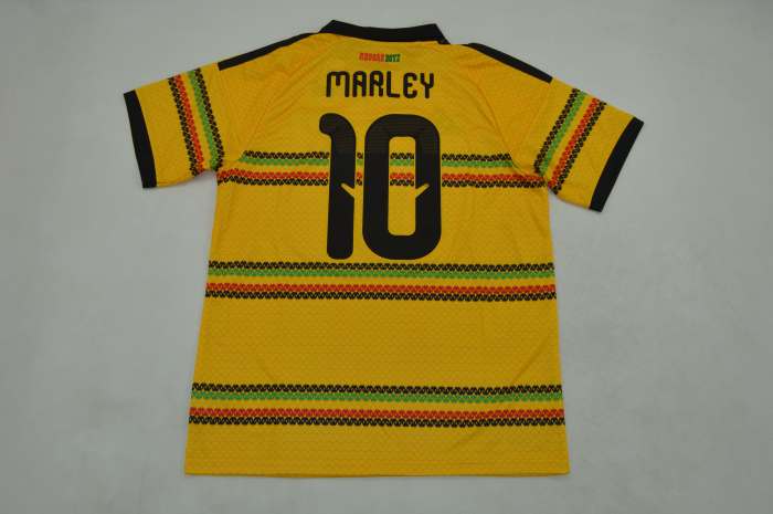 Fan Version 2026 Jamaica MARLEY 10 Home Soccer Jersey Football Shirt