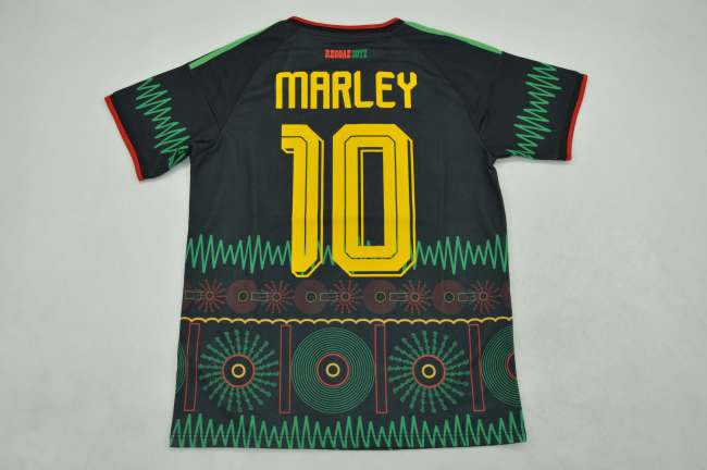 Fan Version 2026 Jamaica MARLEY 10 Away Soccer Jersey Football Shirt