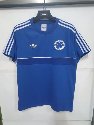 Fan Version 2026-2027 Cruzeiro Blue Retro Model Football Shirt Soccer Jersey