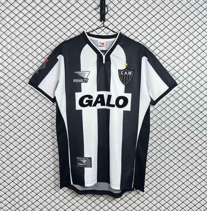 Retro Jersey 2000 Atletico Mineiro Home Soccer Jersey Vintage Football Shirt