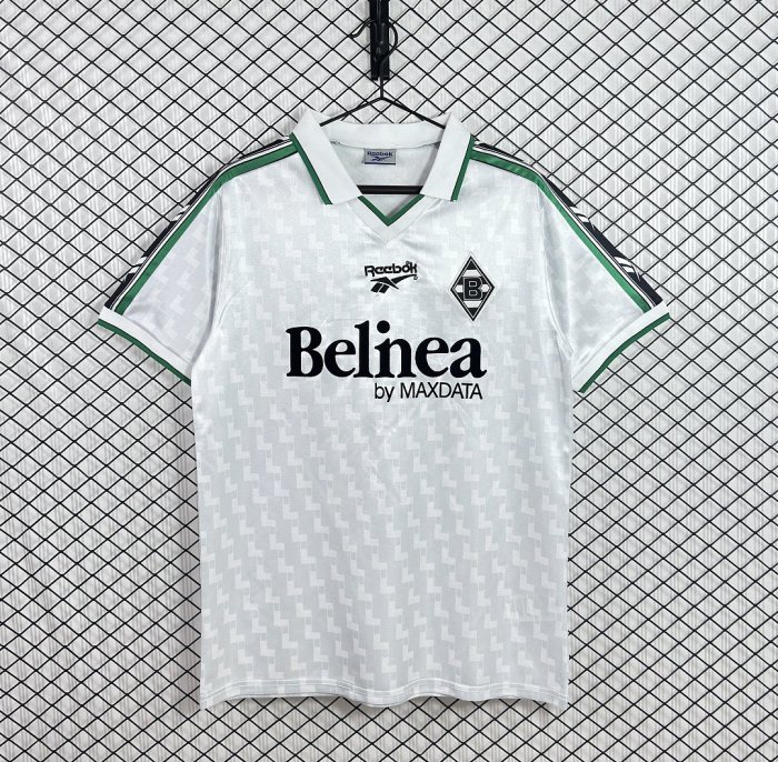 Retro Jersey 1998-1999 Borussia Monchengladbach Home Soccer Jersey Football Shirt