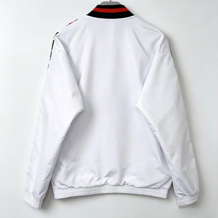 2026-2027 Manchester United White Soccer Windbreaker Jacket Football Jacket