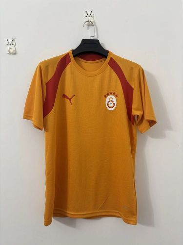 without Sponor Logo Fan Version 2026-2027 Galatasaray Yellow Soccer Training Jersey Football Shirt