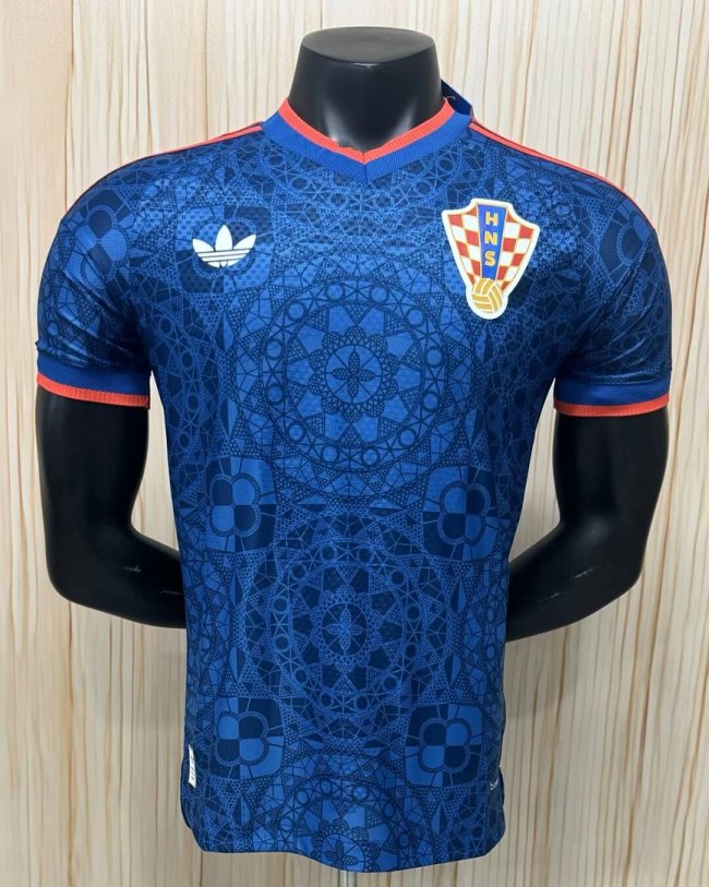 Player Version 2027 Croatia Away Soccer Jersey Football Shirt