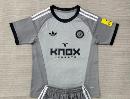 with Sponor Logo Fan Version 2026-2027 Newcastle United Grey Goalkeeper Soccer Jersey Football Shirt