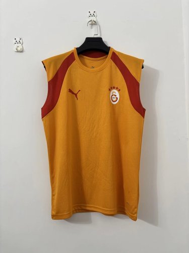 without Sponor Logo Fan Version 2026-2027 Galatasaray Yellow Soccer Training Vest Football Shirt