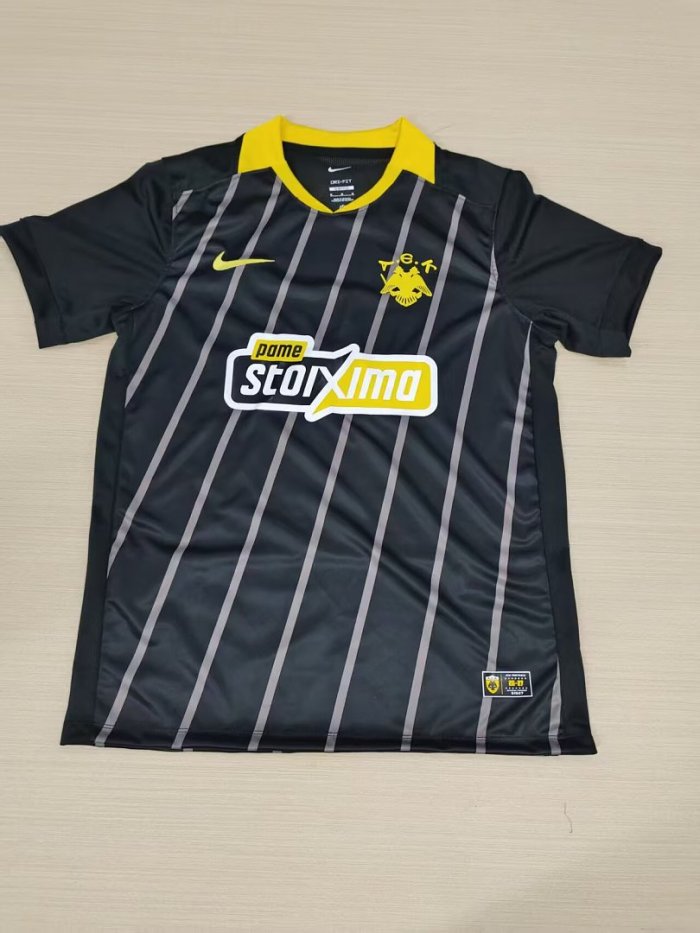 Fan Version 2026-2027 AEK Athens Away Soccer Jersey A.E.K. Football Shirt