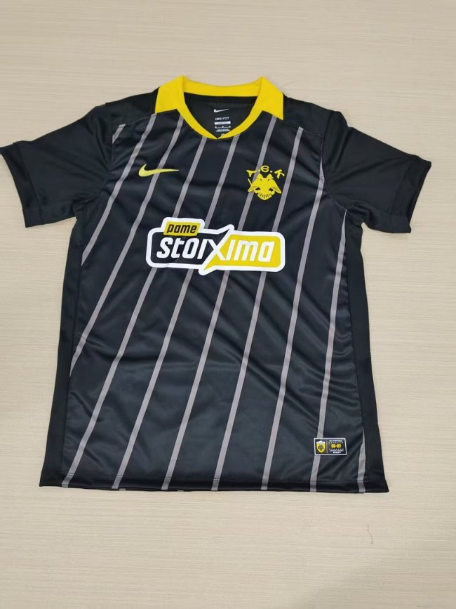 Fan Version 2026-2027 AEK Athens Away Soccer Jersey A.E.K. Football Shirt