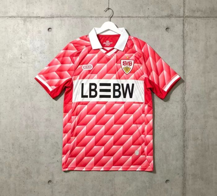 Fans Version 2026-2027 Stuttgart Red UCL Version Soccer Jersey Football Shirt