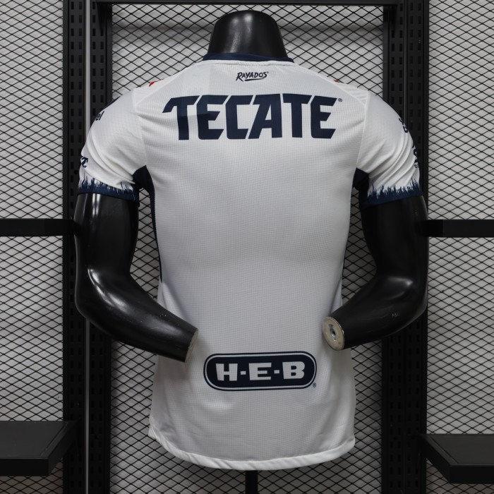 Player Version 2026-2027 Monterrey Away Soccer Jersey Menterrey Football Shirt